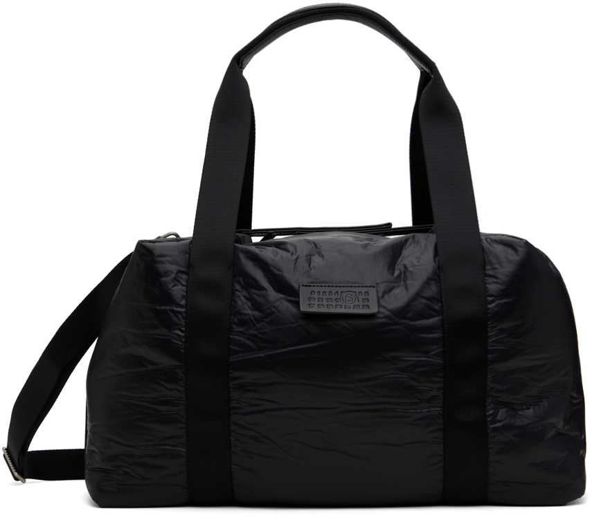 MM6 Maison Margiela Black Weekend Duffle Bag