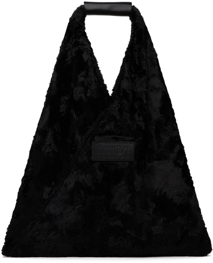 Mm6 Maison Margiela Black Classic Small Tote In T8013 Black