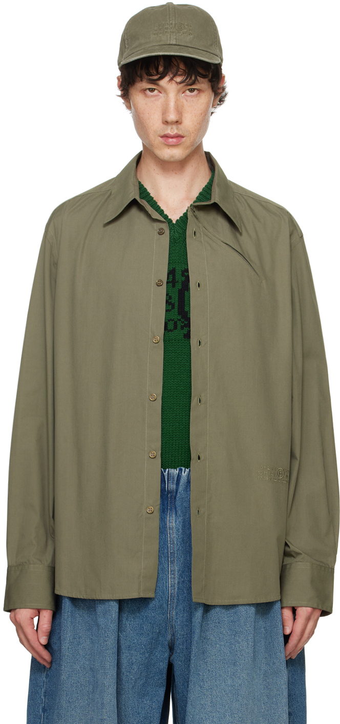 Maison Margiela/ ミントグリーン ロングスリーブシャツ 38 Maison Margiela/ ミントグリーン ロングスリーブシャツ 38 トップス