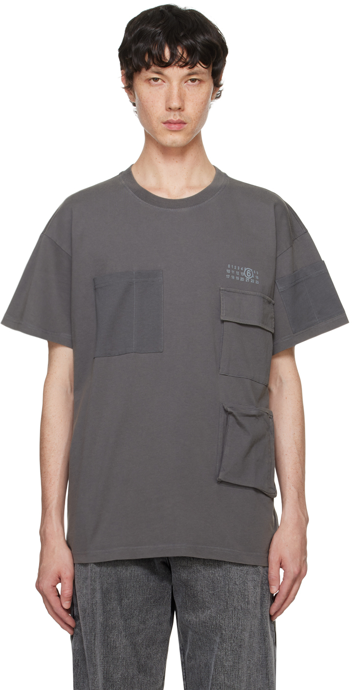 Gray Pockets T-Shirt
