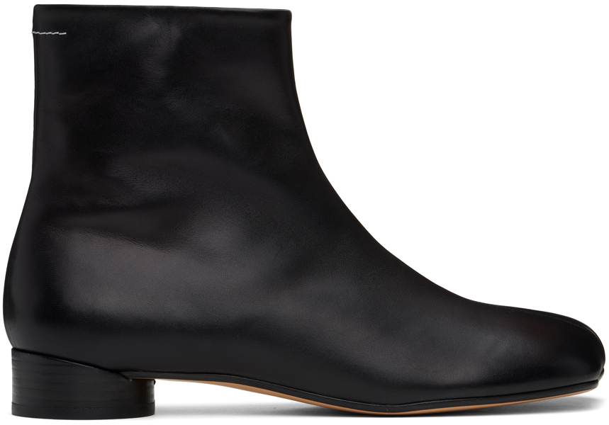 Black Anatomic Ankle Boots