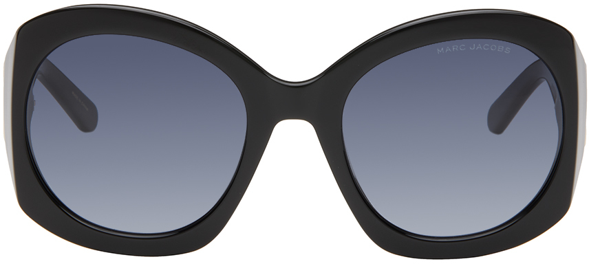 Black J Marc Oversized Sunglasses