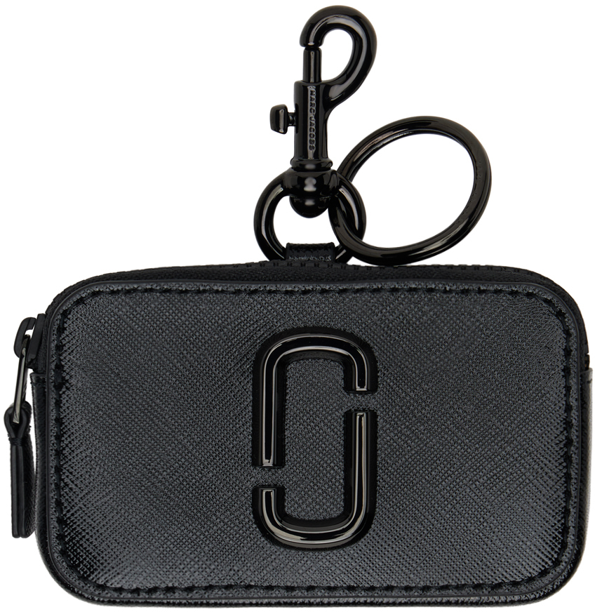 Black 'The Nano Snapshot Charm' Coin Pouch