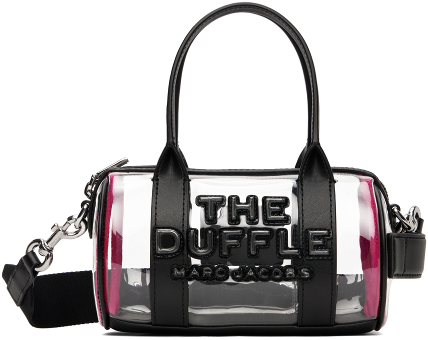 Marc Jacobs Black 'the Clear Mini' Duffle Bag