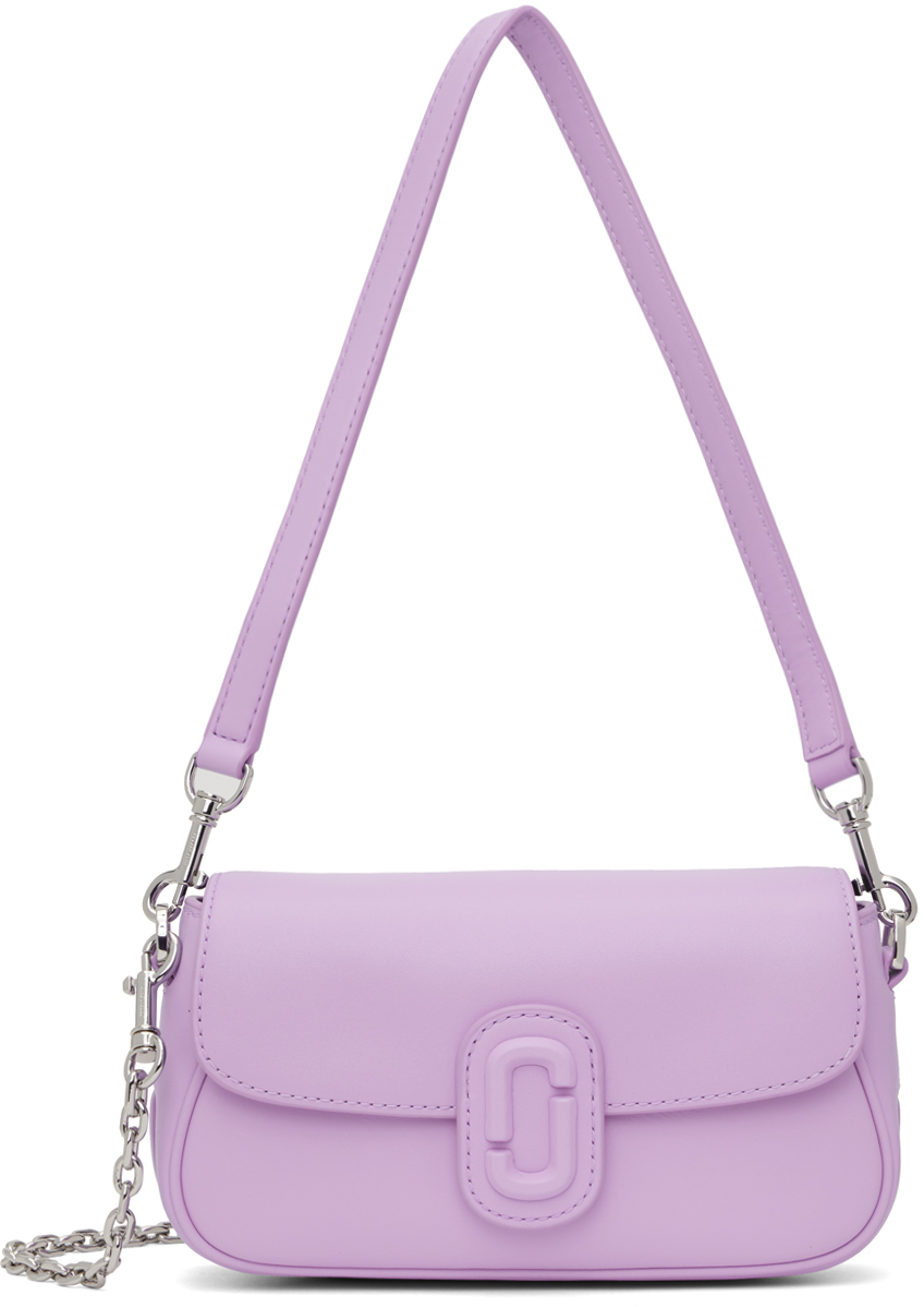 Marc Jacobs: Purple 'The Clover' Shoulder Bag | SSENSE