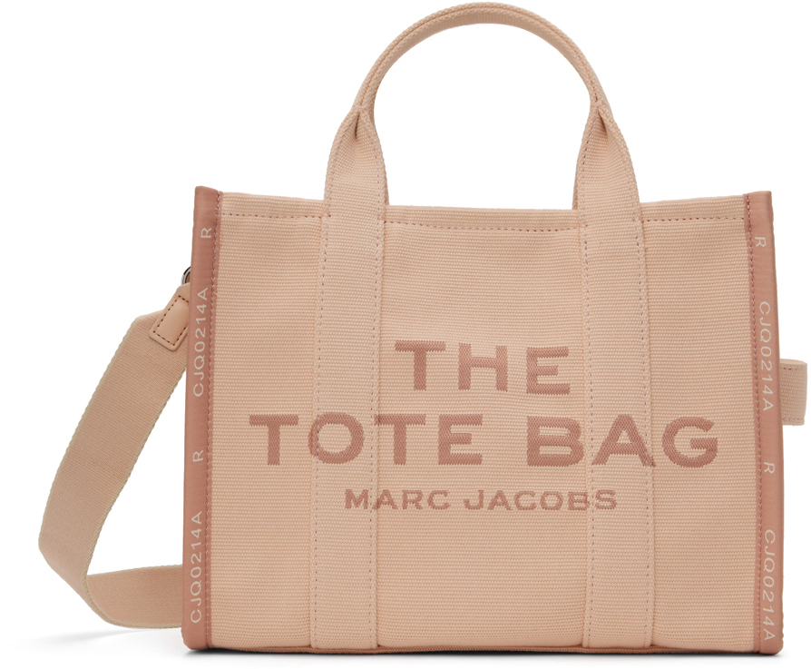Marc Jacobs: Pink 'The Jacquard Medium' Tote | SSENSE Canada