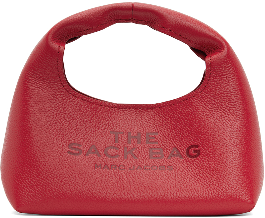 Shop Marc Jacobs レッド The Mini Sack トートバッグ In 617 True Red