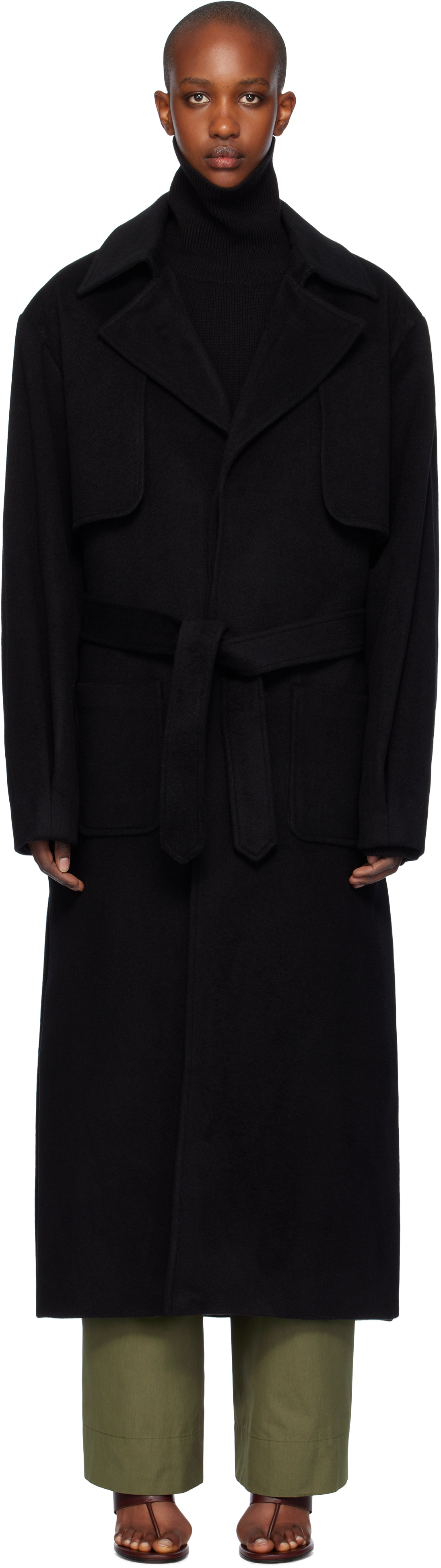 Black Karin Coat