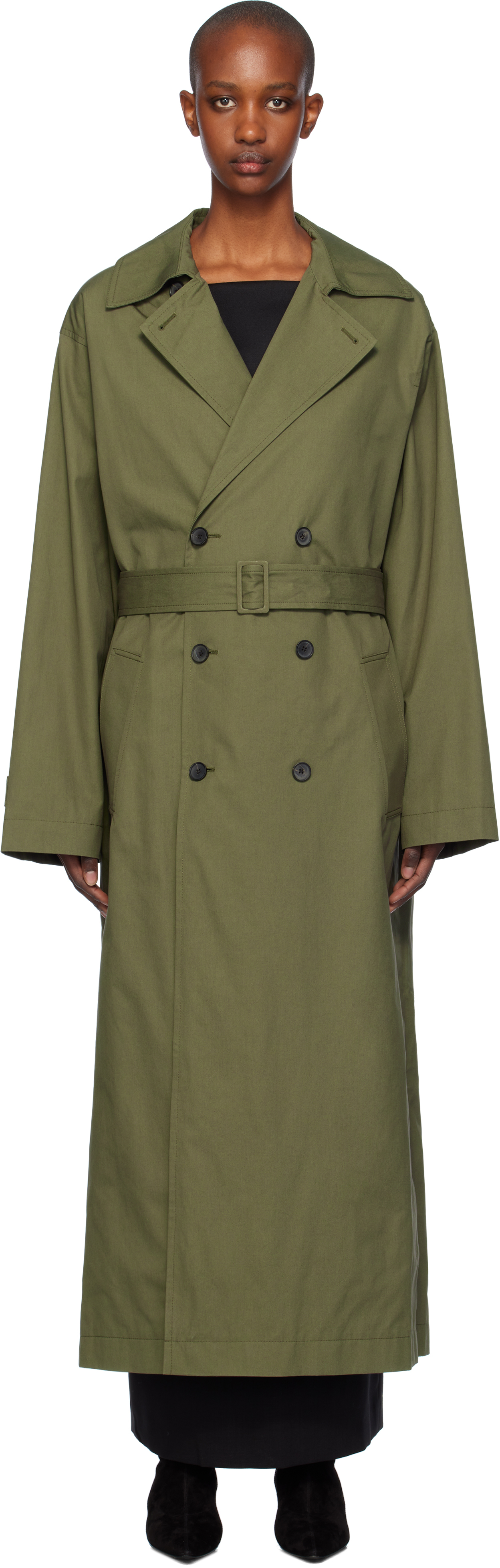 Khaki Marike Trench Coat