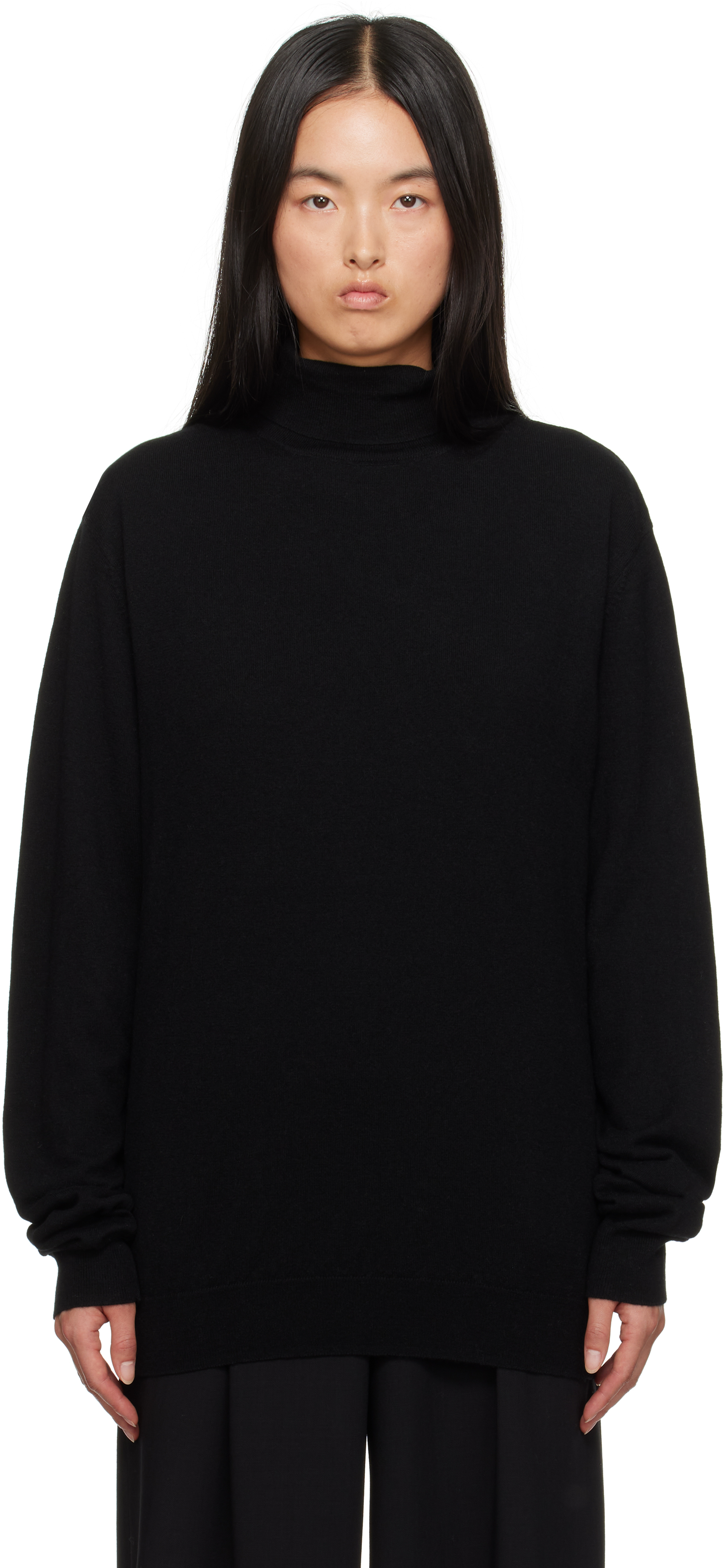 Black Fred Turtleneck