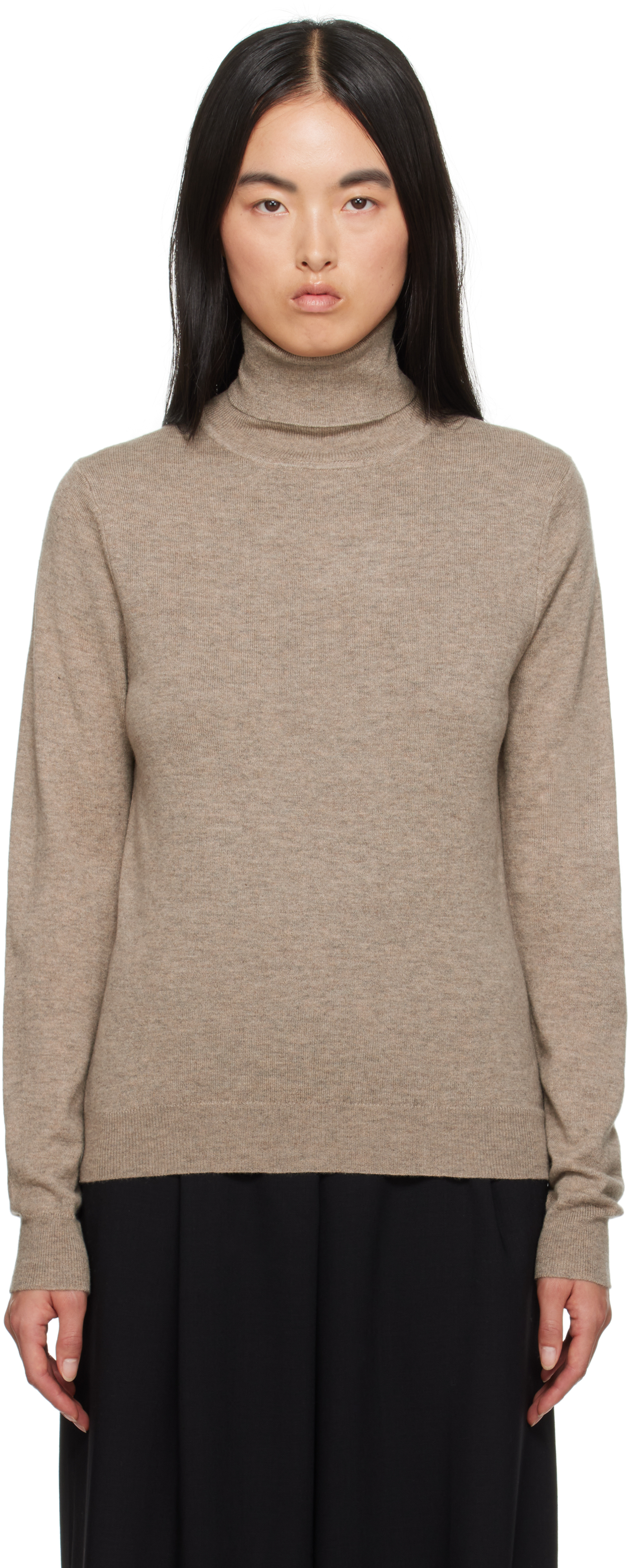 Taupe Frederica Turtleneck