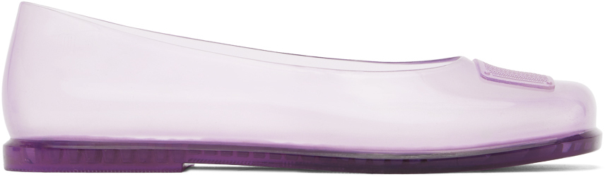 Shop Marc Jacobs Purple Melissa Edition Ruby Ballerina Flats In Ba538 Purple