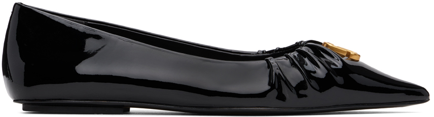 フラットシューズ MARC JACOBS 'The Ali' ballet flats Marc Jacobs The Ali Ballerina Shoes | Black | FARFETCH
