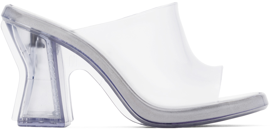 Shop Marc Jacobs Transparent Melissa Edition Heeled Sandals In Ba506 Transparent