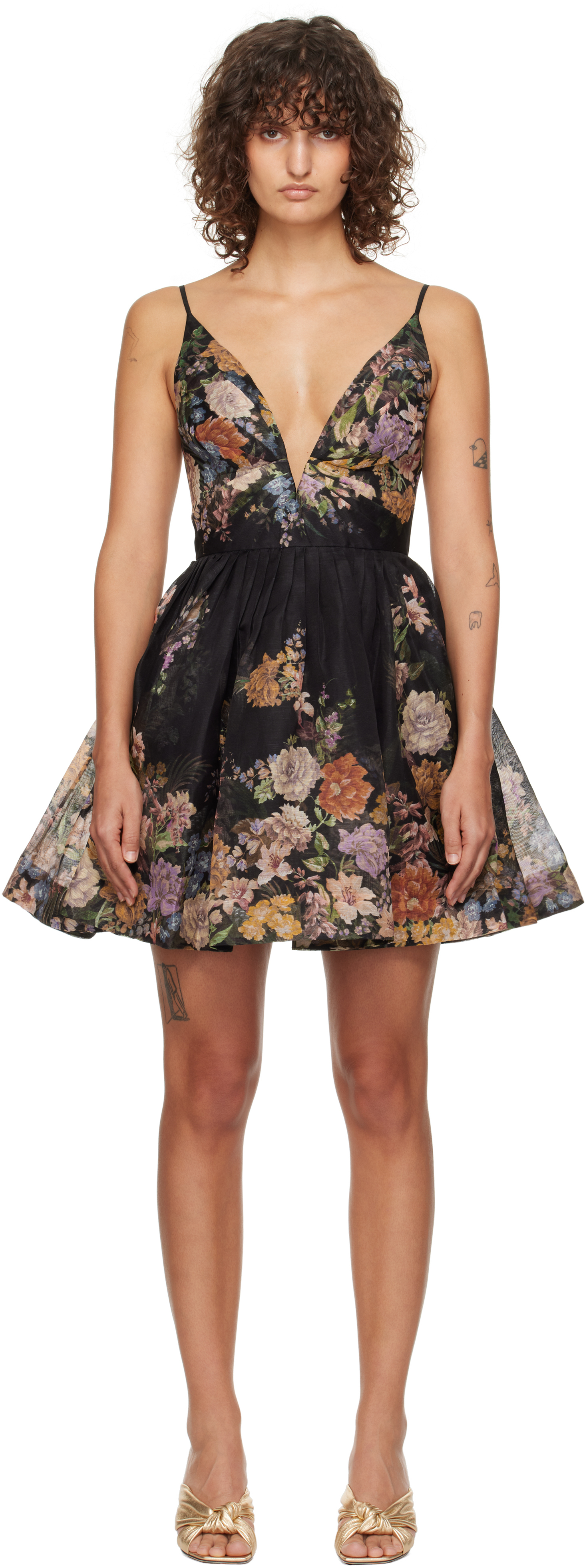 【Zimmermann】V NECK MINI DRESS Vネック ミニドレス Zimmermann V Neck Mini Dress | Designer Collection | Coveti