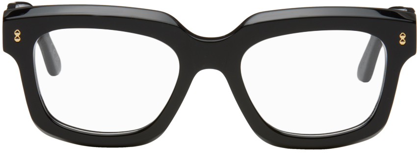 Shop Retrosuperfuture Black Numero 118 Glasses In Nero