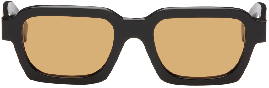 Shop Retrosuperfuture Black Caro Sunglasses In Caro Refined