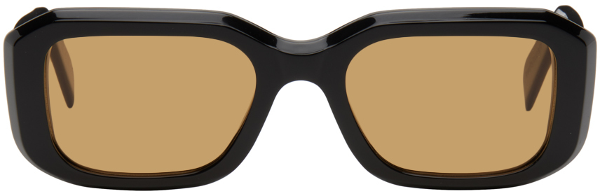 Black Sagrado Sunglasses By Retrosuperfuture On Sale