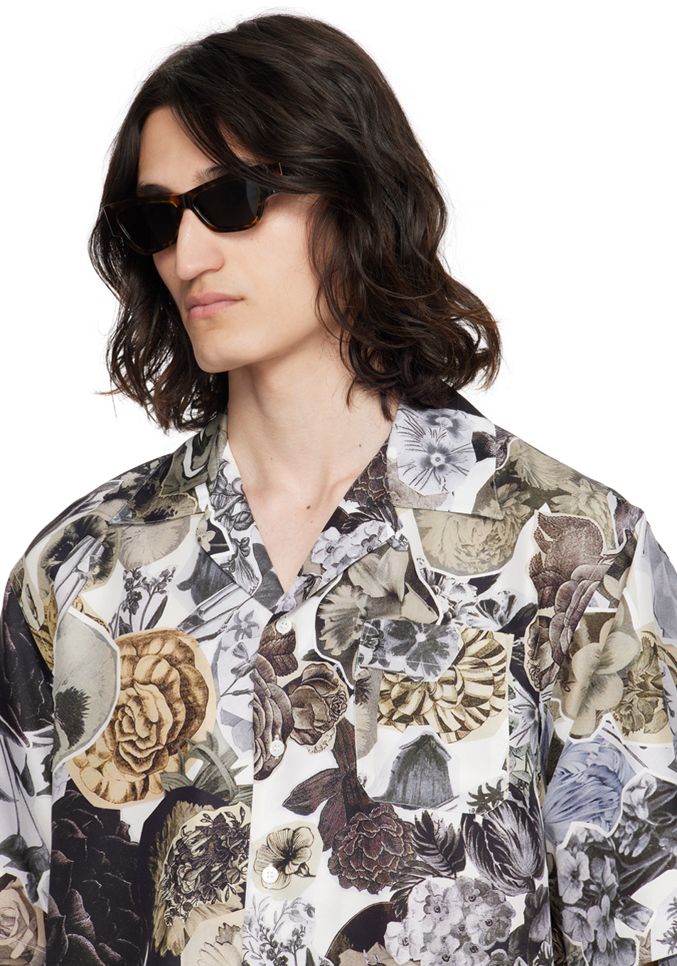 Retrosuperfuture Tortoiseshell Nameko Sunglasses In Burnt Havana