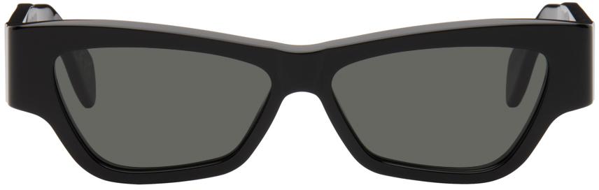 Shop Retrosuperfuture Black Nameko Sunglasses