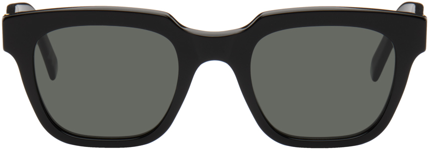 Shop Retrosuperfuture Black Giusto Sunglasses