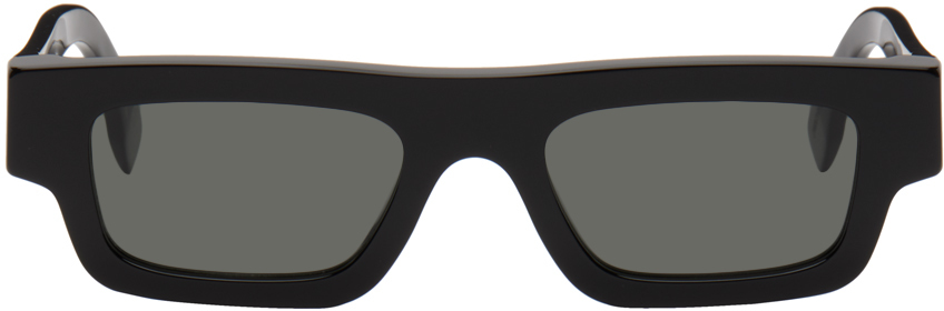 Shop Retrosuperfuture Black Colpo Sunglasses