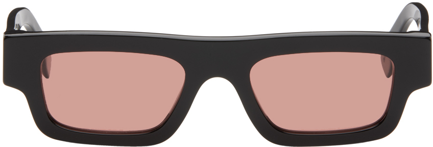 Shop Retrosuperfuture Black Colpo Sunglasses In Colpo Fantome