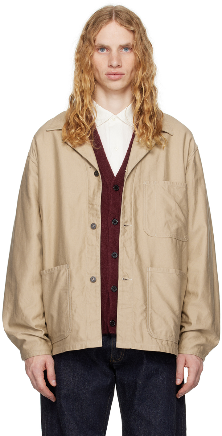 Blouson Beige Wild Wasser – Taille 58 – Neuf Sans étiquettes – Coton Doux