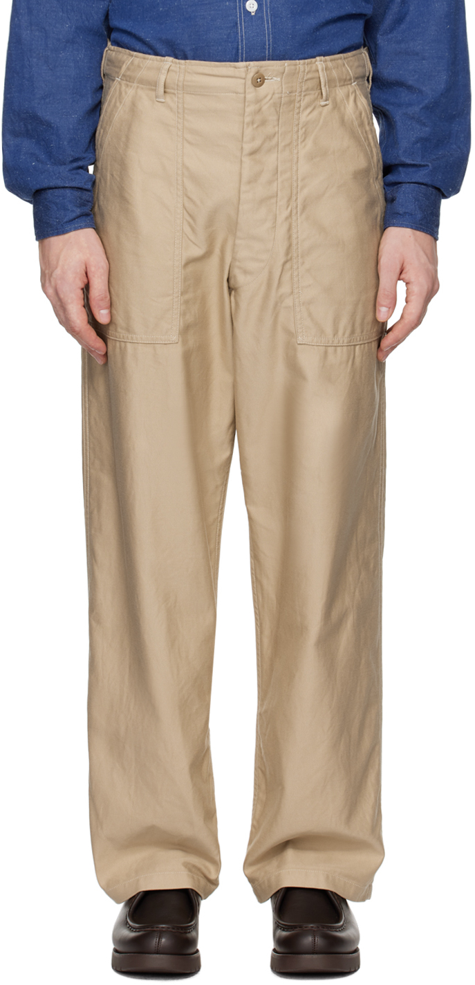 Navy Baker Trousers