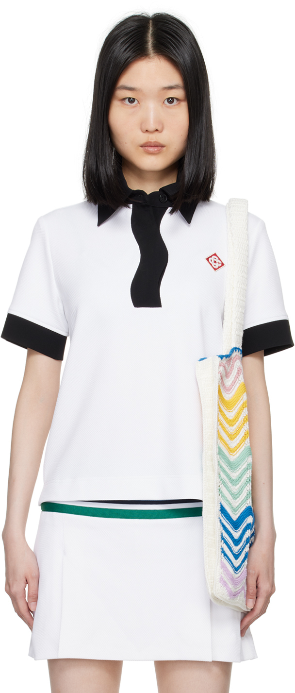 White Memphis Polo