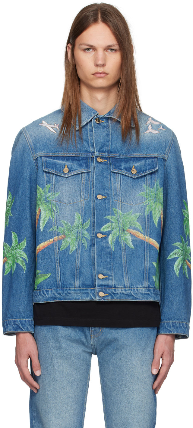 Blue Tennis Club Denim Jacket