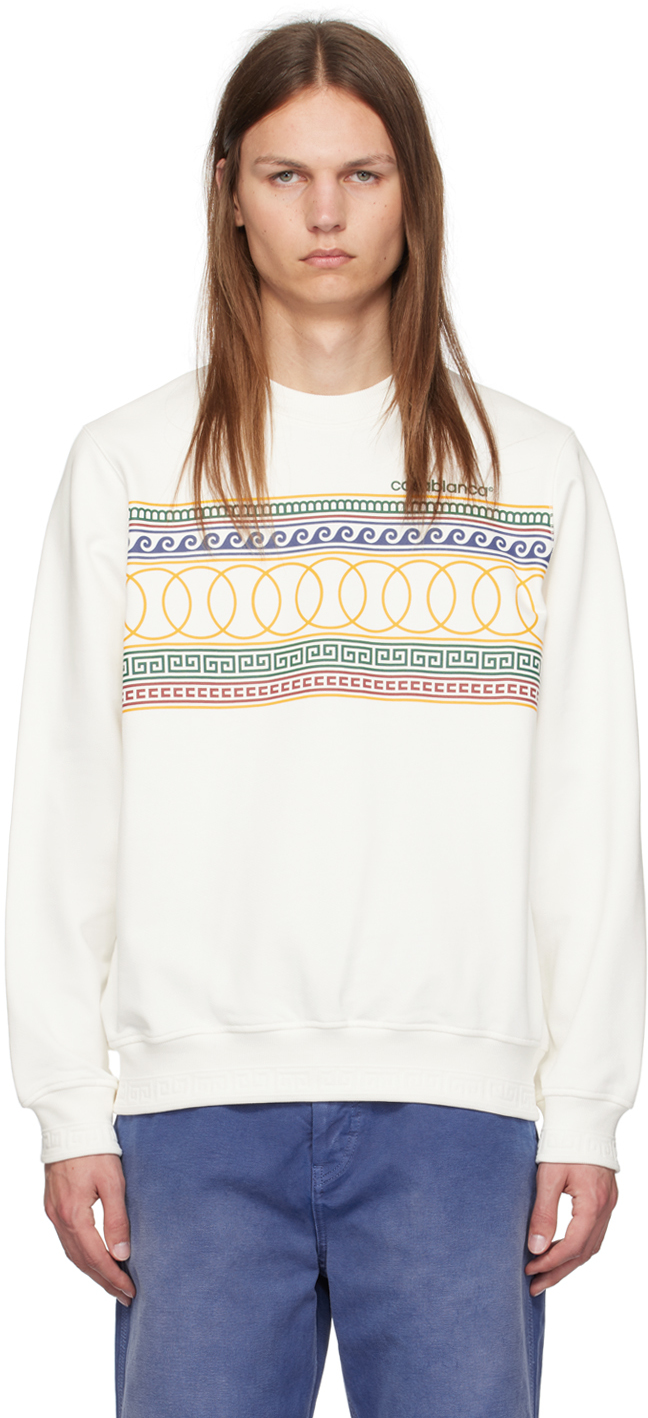 White 'Les Anneaux' Sweatshirt