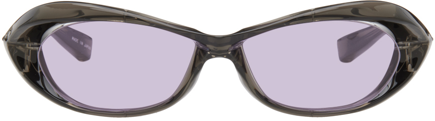 SSENSE Exclusive Gray FA-241 Sunglasses