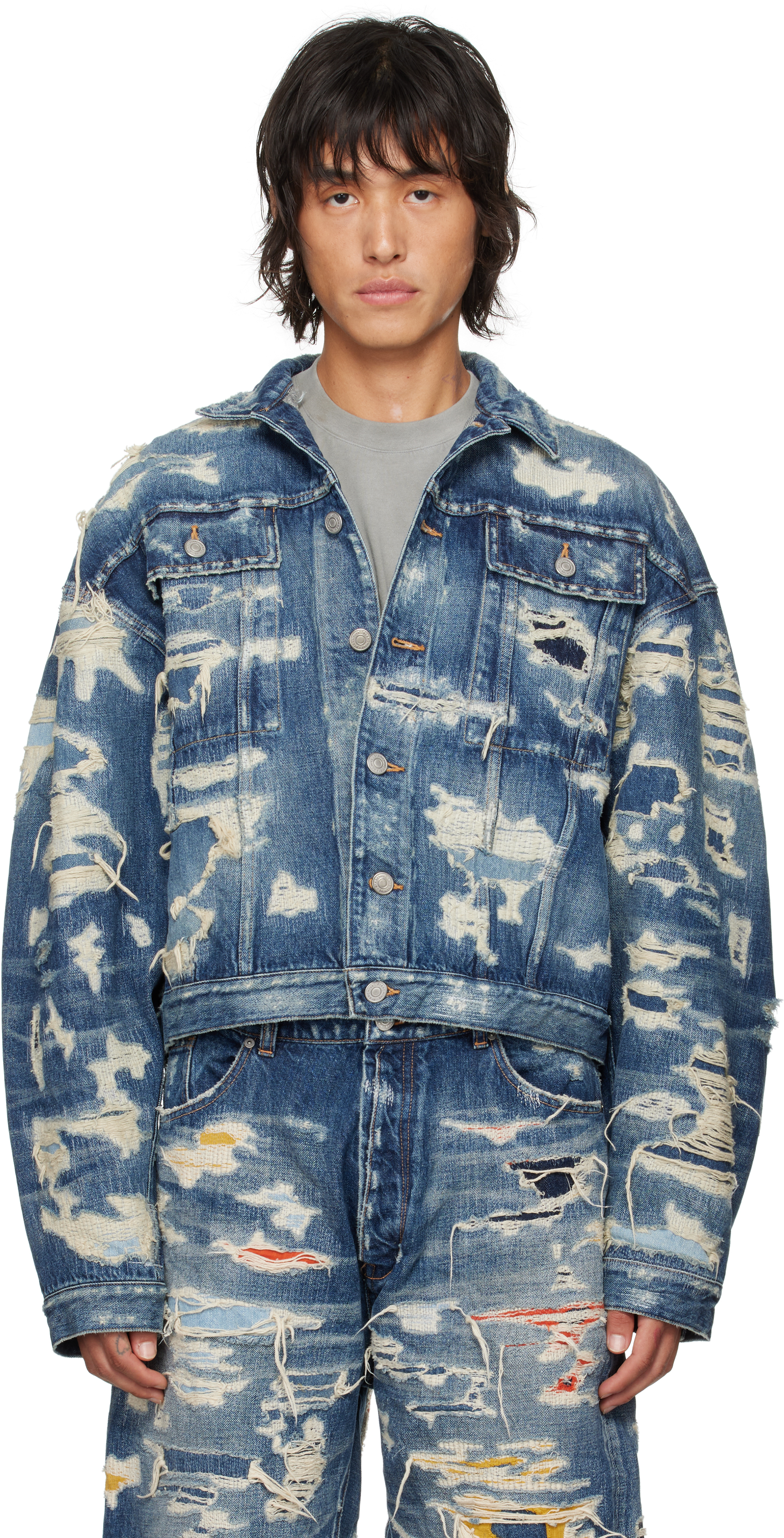 Indigo Trucker Denim Jacket