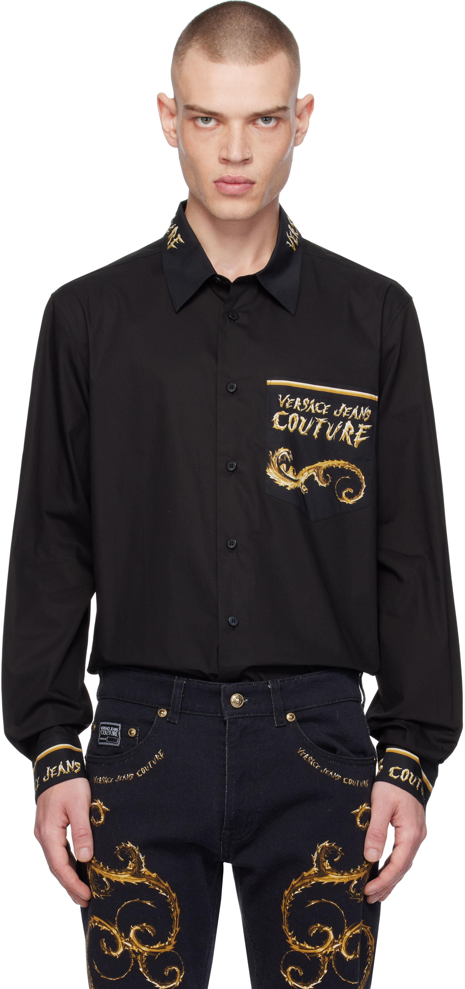 Black Chrome Couture Shirt