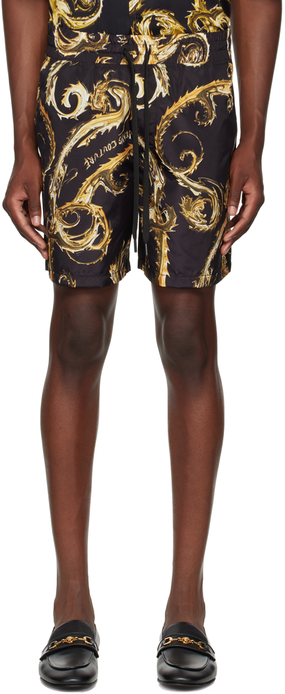 Black Chromo Couture Shorts