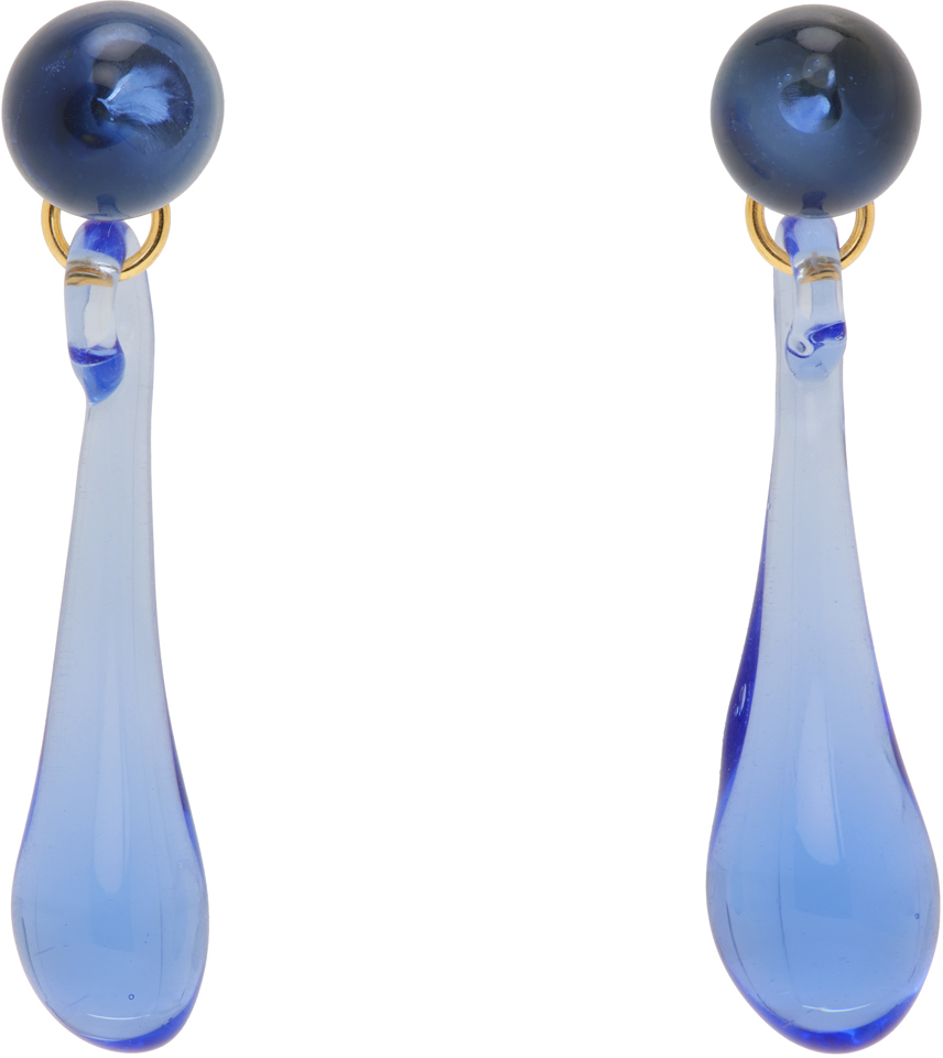 Blue Lagrima Earrings