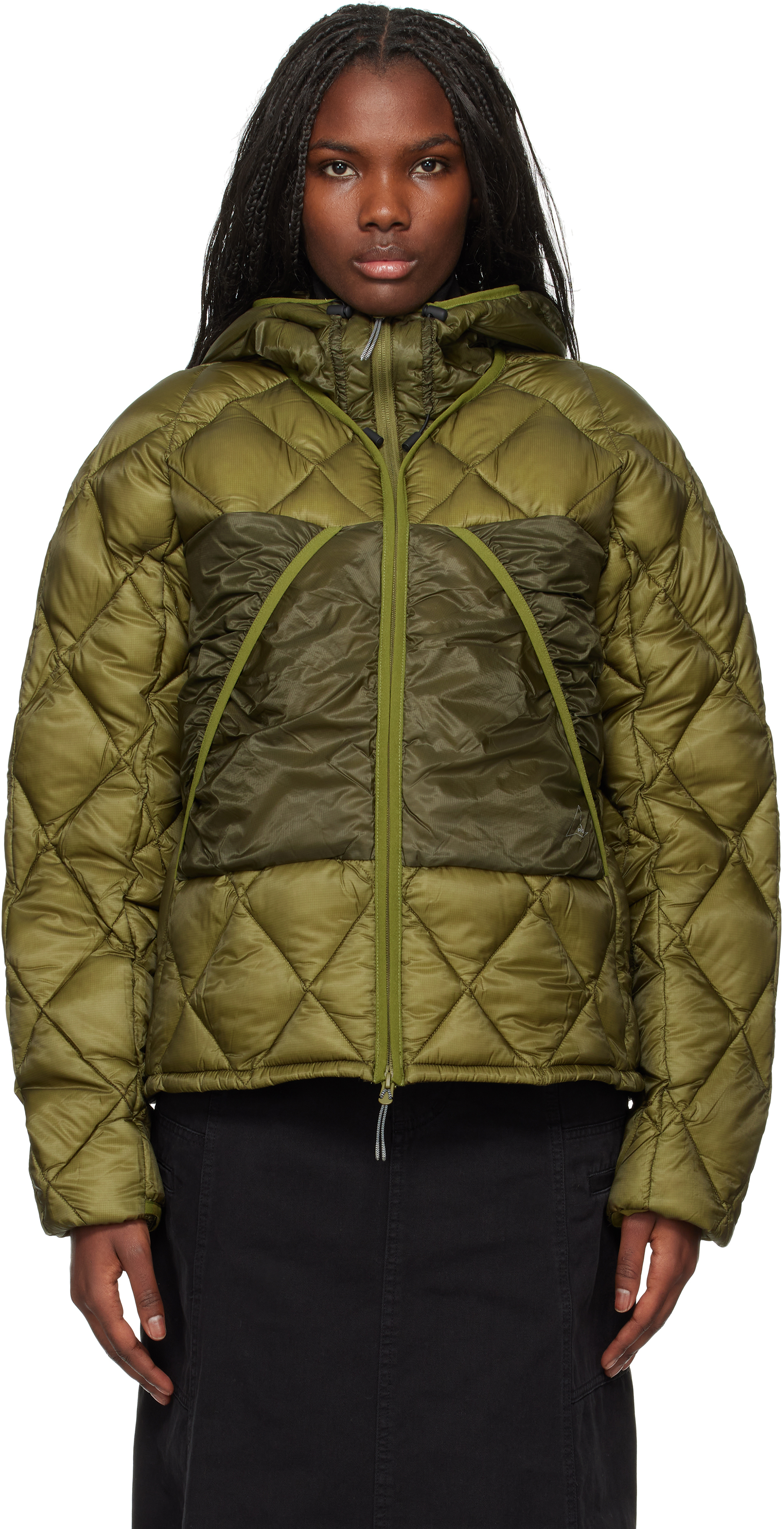 Khaki Light Down Jacket