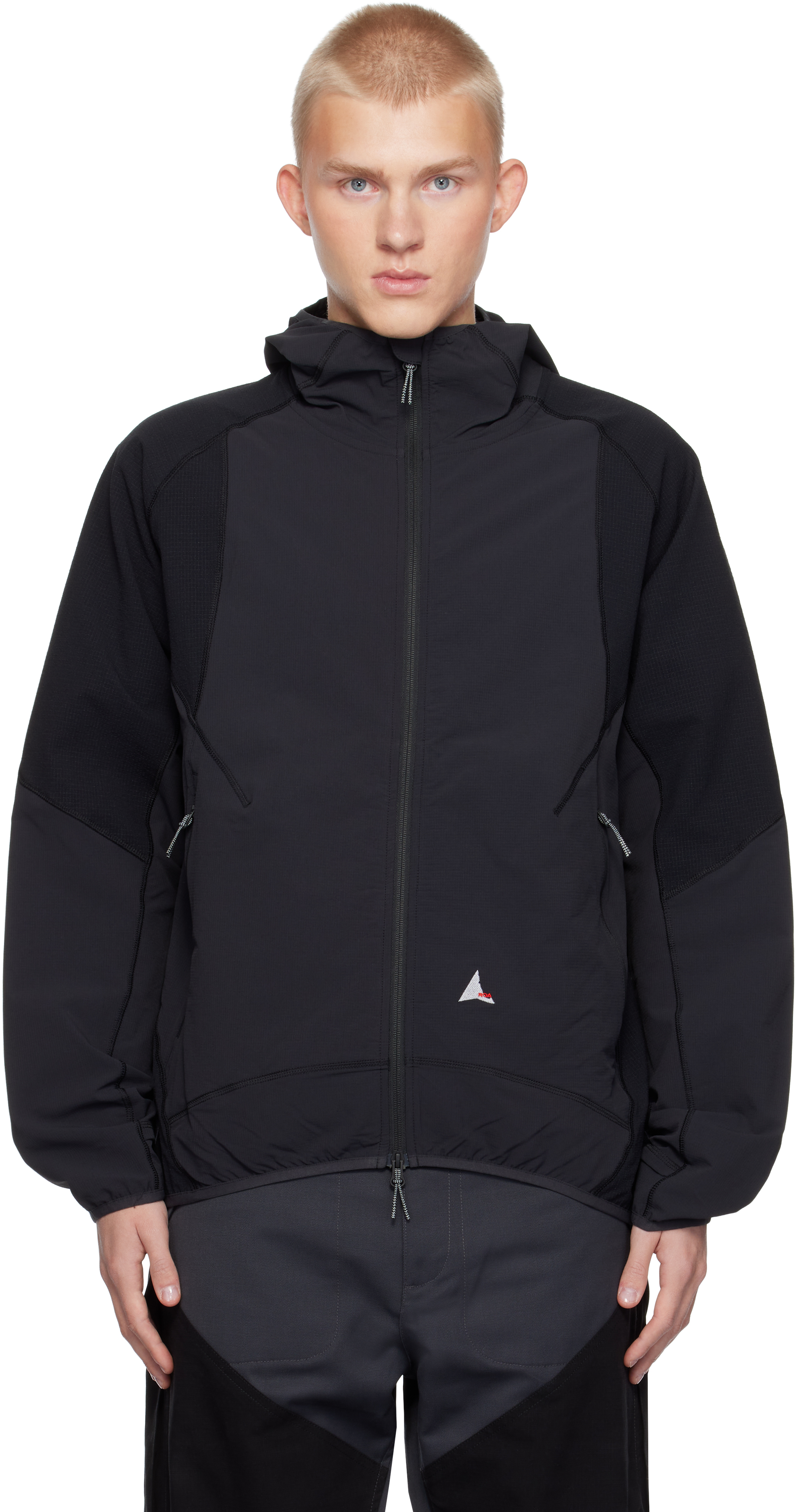 Black Technical Reinforced Jacket