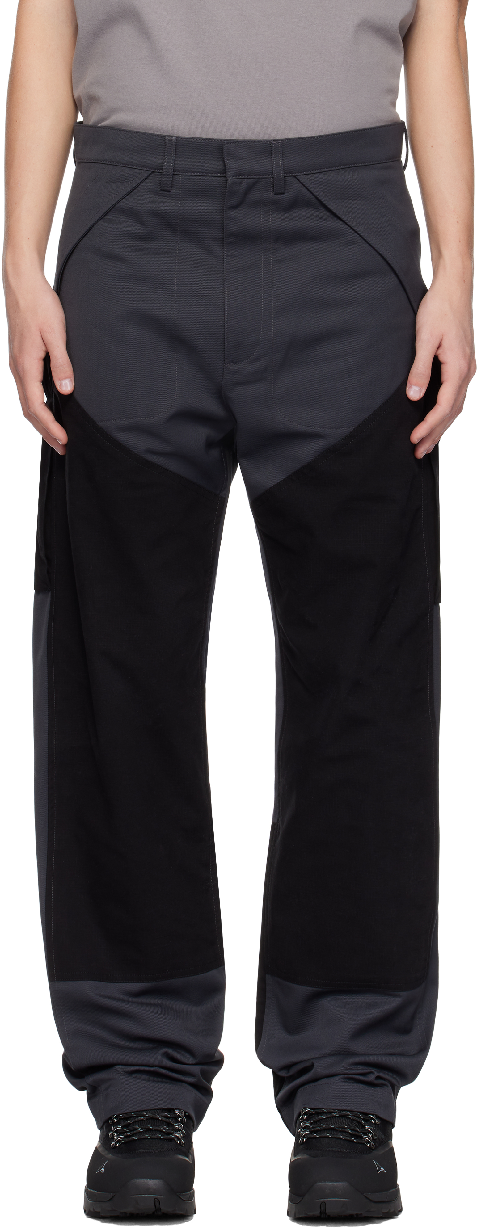 Gray Klopman Technical Cargo Pants