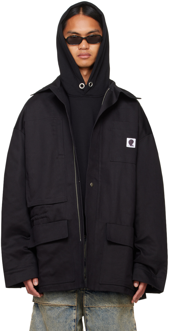 Shop Spencer Badu Black Tundra Parka