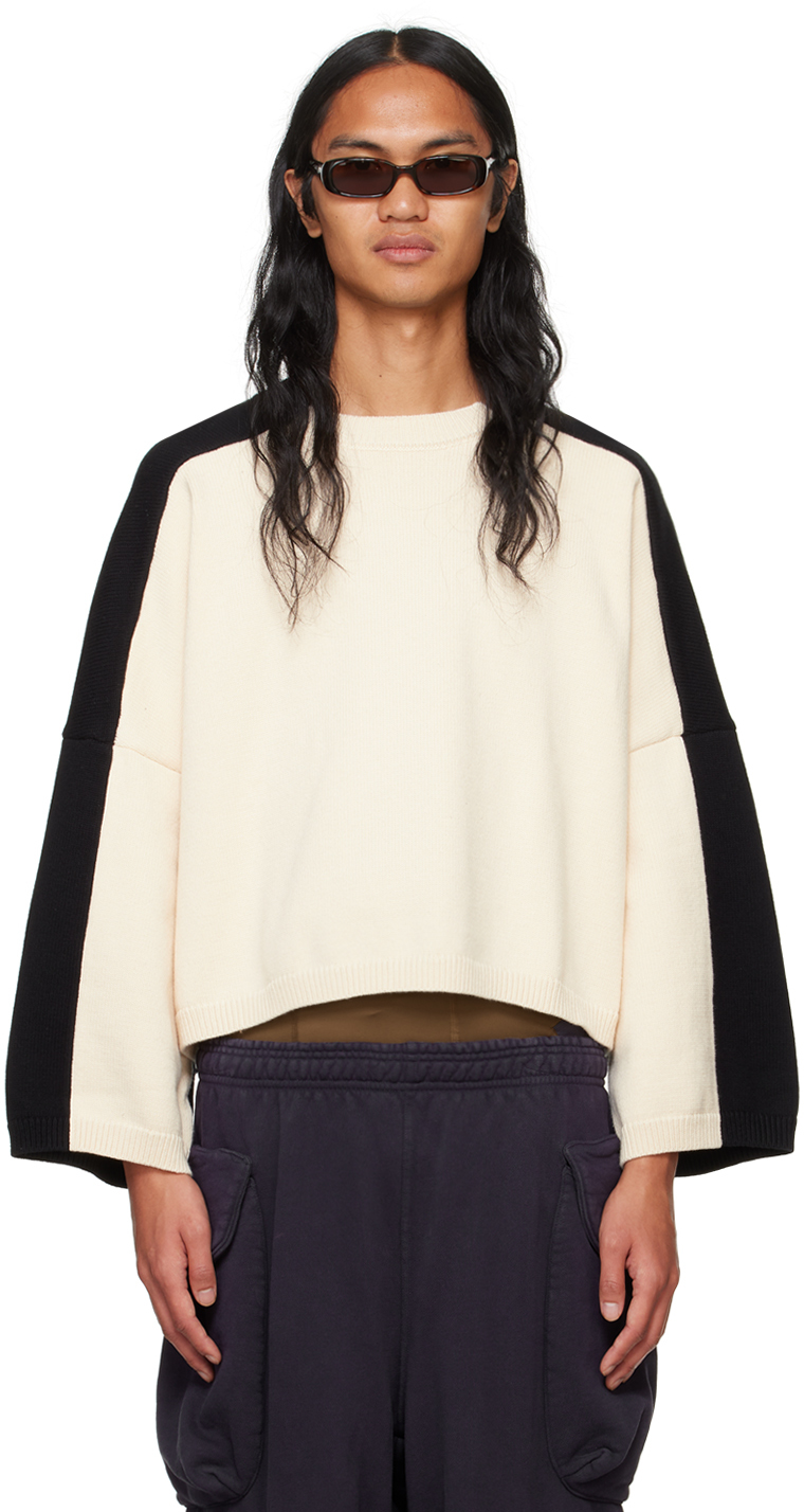 Shop Spencer Badu Black Split Sweater