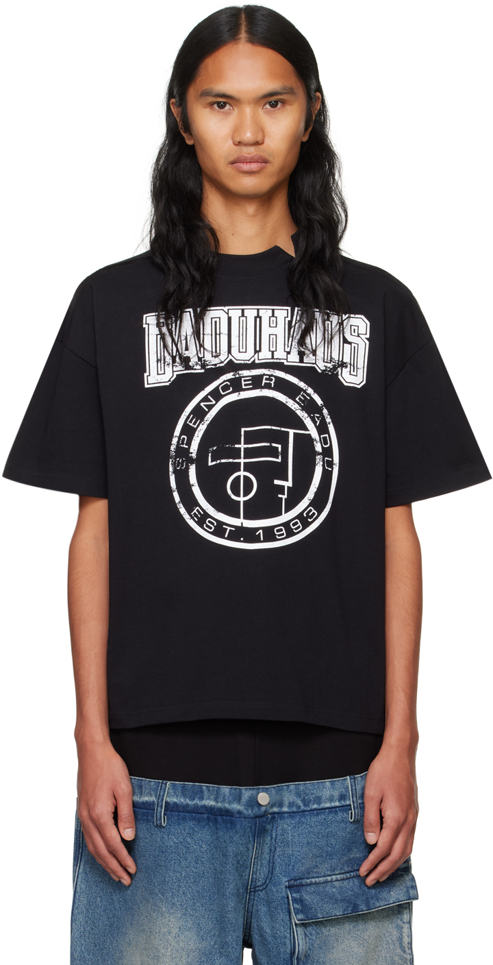 Black 'Baduhaus' T-shirt