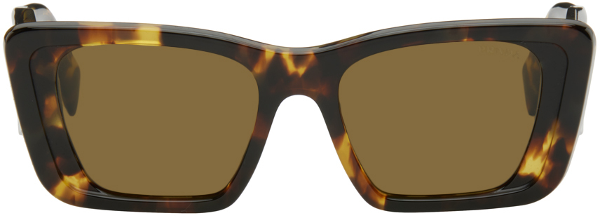 Brown 'Prada Symbole' Sunglasses