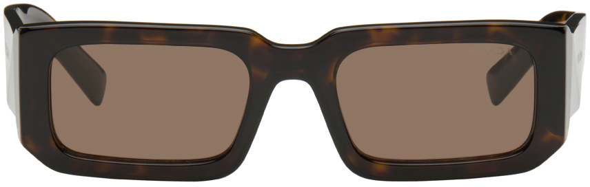 Brown 'Prada Symbole' Sunglasses