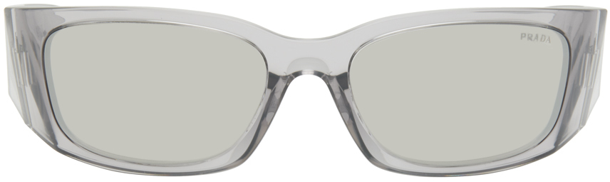 Gray 'Prada Symbole' Sunglasses