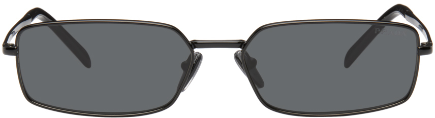 Black Logo Sunglasses