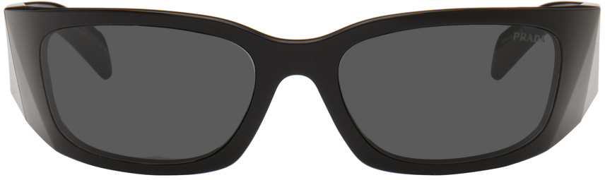 Black Wraparound Sunglasses