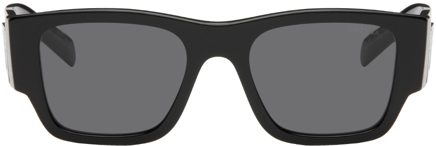 Shop Prada Black Exclusive Sunglasses