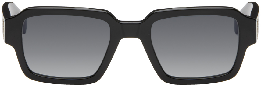 Black Logo Sunglasses